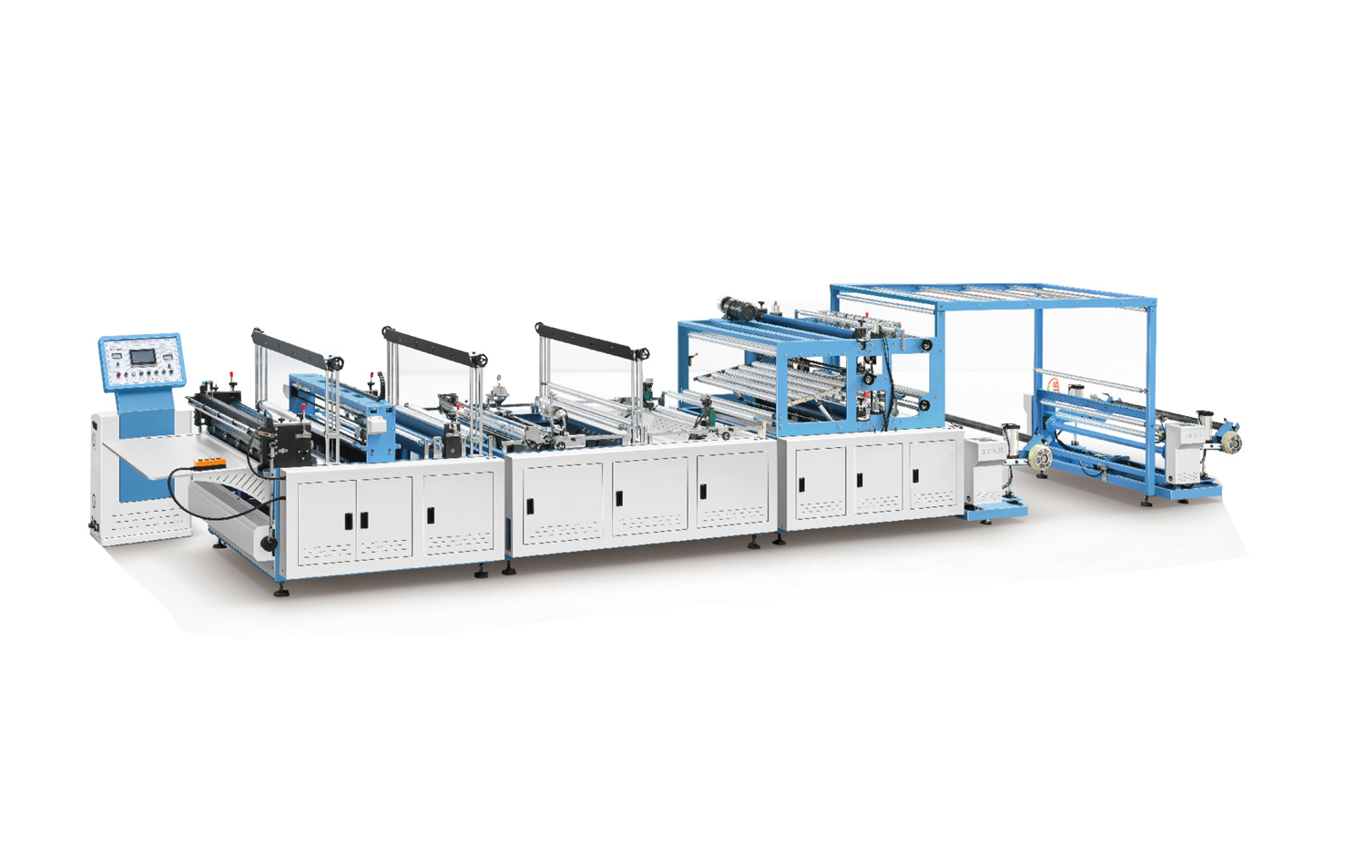 ZXL-1300雙放料無紡布制袋機(香蕉套袋、衛(wèi)浴潔具套袋、沙發(fā)套袋)